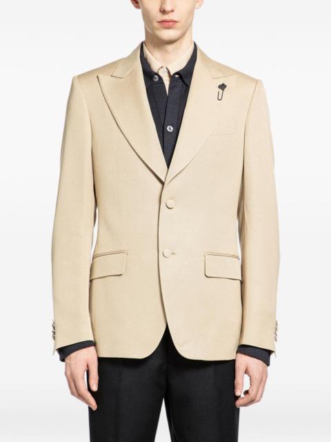 notched-lapel blazer