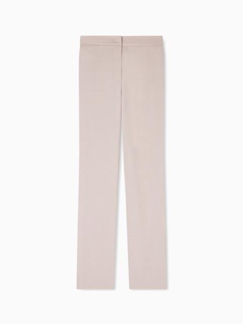 WASHED TWILL TROUSERS