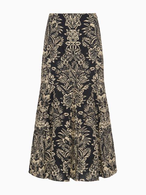 Clarisse Trumpet Midi Skirt