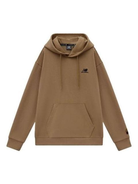 New Balance x JHI Logo Printed Hoodie 'Brown' NCA89033-BEI