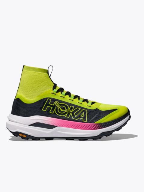 Men's Tecton X 3 Shoes in Neon Hoka Citrus/Black