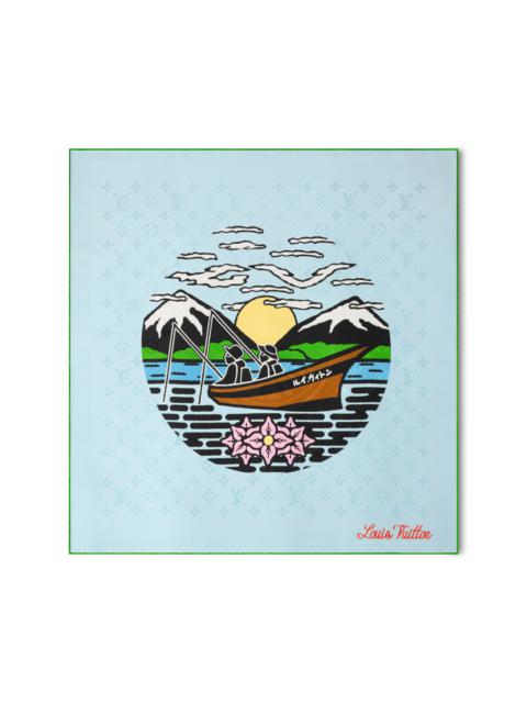 LV City Stamp Bandana