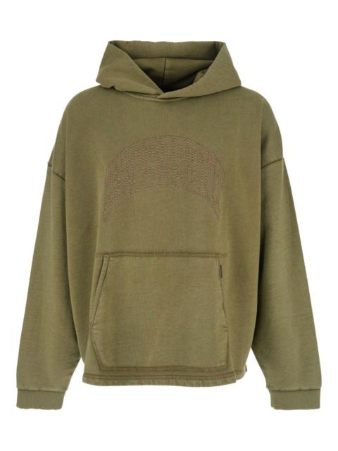 kangaroo-pocket logo hoodie