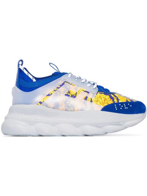 Versace Baroque Chain Reaction Bluette Gold