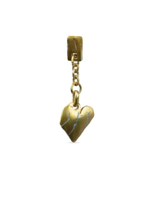 Jazz's Solid Heart single earring