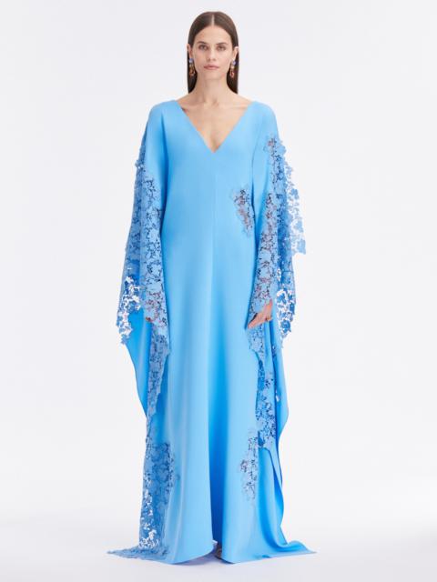 GARDENIA GUIPURE LACE CAFTAN