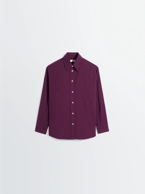 SOFT SHIRT IN WASHED COTTON MUSLIN
