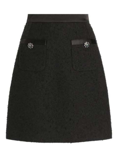 Rachel tweed mini skirt