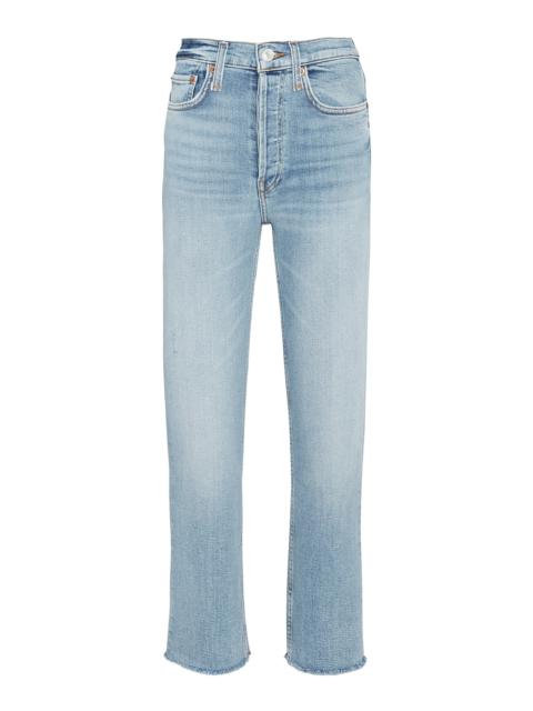 70s High-Rise Stove Pipe Jeans