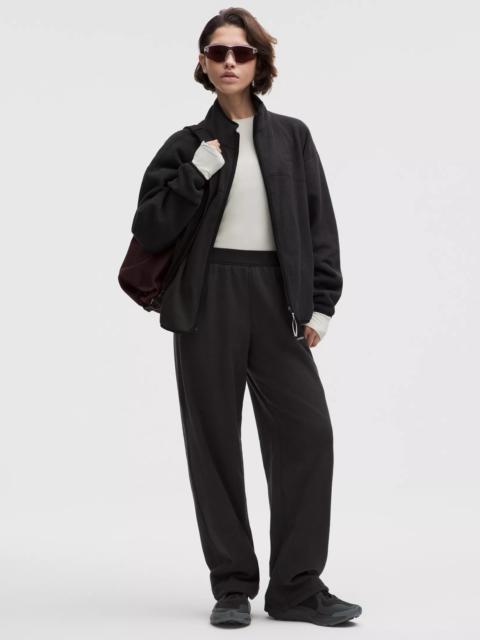 Tumbled Fleece Mid-Rise Relaxed-Fit Hiking Pant