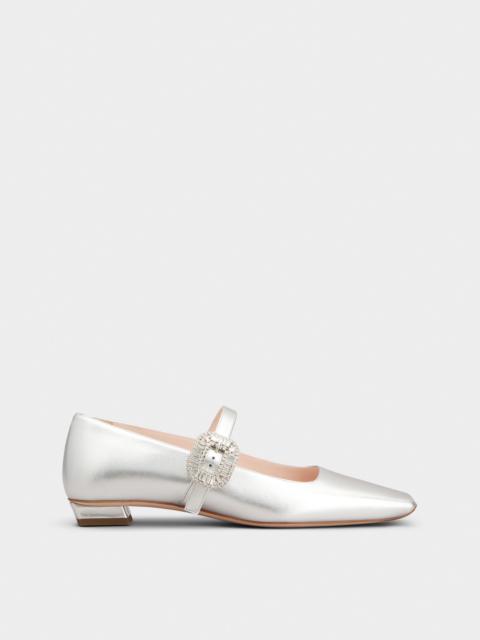 Belle Vivier Mary Janes in leather