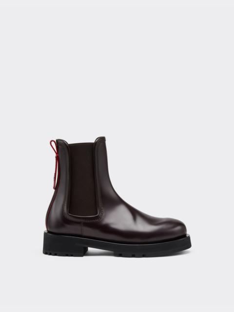 Chelsea boot in matte leather