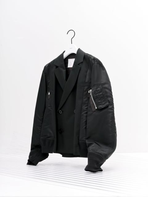 Suiting x Nylon Twill Jacket