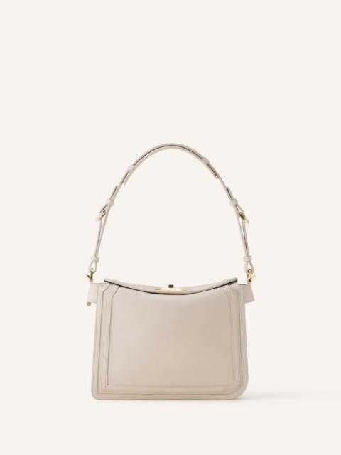 COMPAGNON SMALL ASYMMETRICAL BAG IN LEATHER
