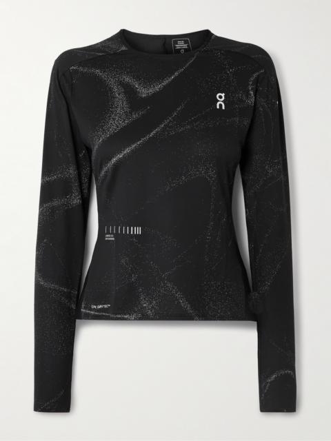 Lumos Performance Printed Recycled-jersey Top
