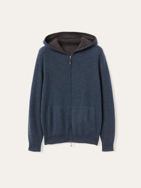 Duo Hooded Bomber Sweater