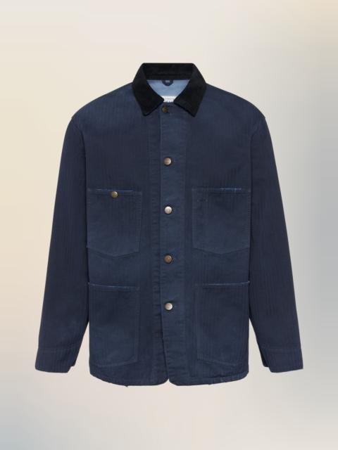 Herringbone workwear jacket