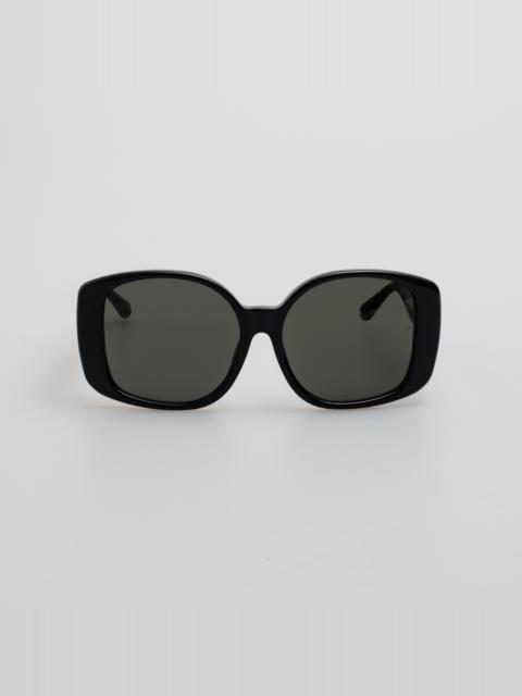 Venus Oversize Sunglasses in Black