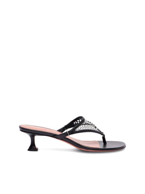 45mm Cameron embellished heeled sandals