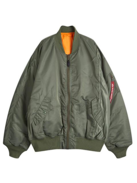 MASTERMIND WORLD x Alpha Industries MA-1 Jacket