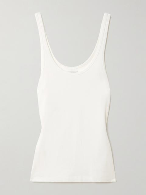 Stretch Organic Cotton-jersey Tank