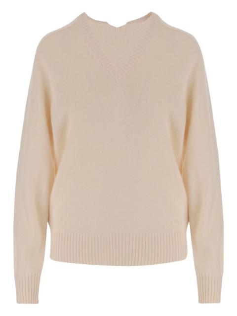 v-neck cashmere sweater