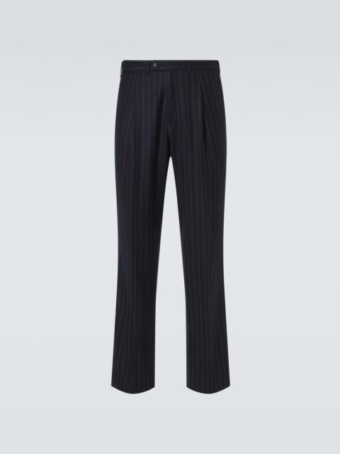 Amo striped wool suit pants