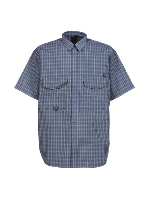 TECH FISHING SHIRT S/S SUMMER PLAID / SMOKE BLU