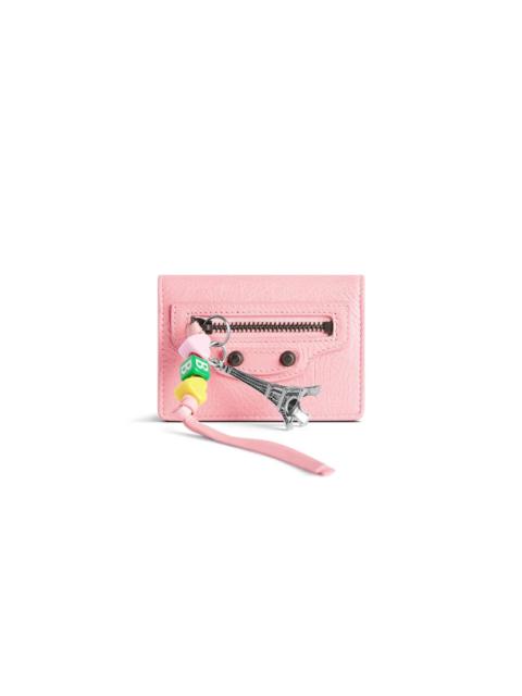 Women's Le City Mini Wallet  in Vintage Pink