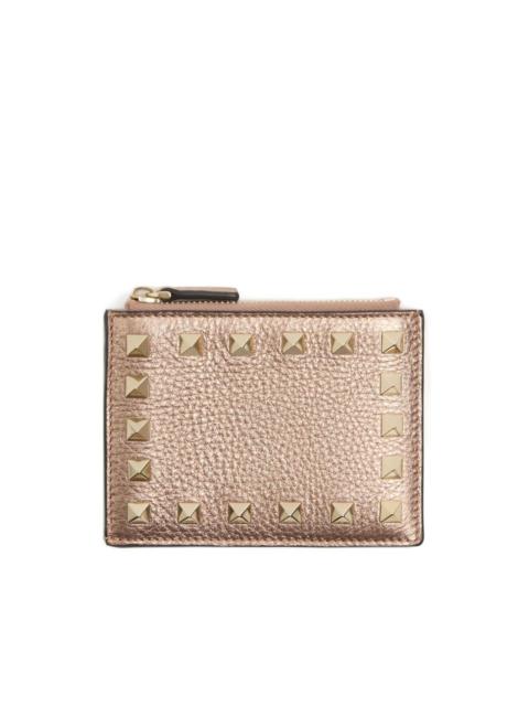 Rockstud grainy card holder
