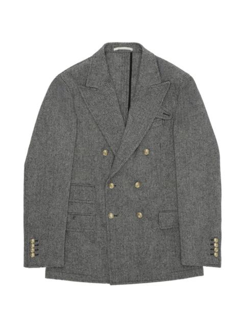 Travel wool blazer