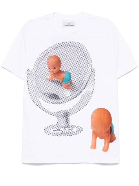 graphic print T-shirt