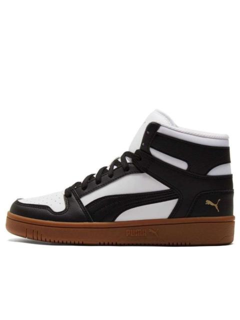PUMA Rebound LayUp 'White Black Gum' 369573-25