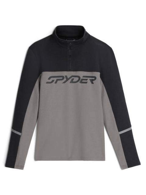 Mens Speed Fleece Half Zip Jacket- Storm