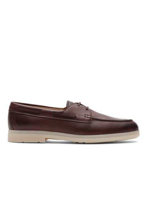 Morley
Calfskin Boat Shoe Burnt