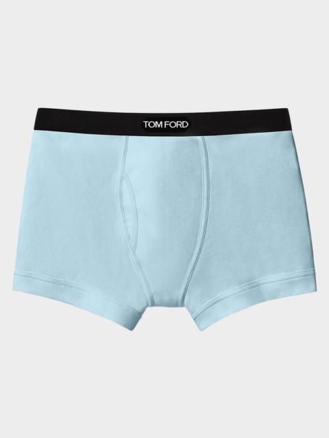 Logo-Trim Boxer Briefs