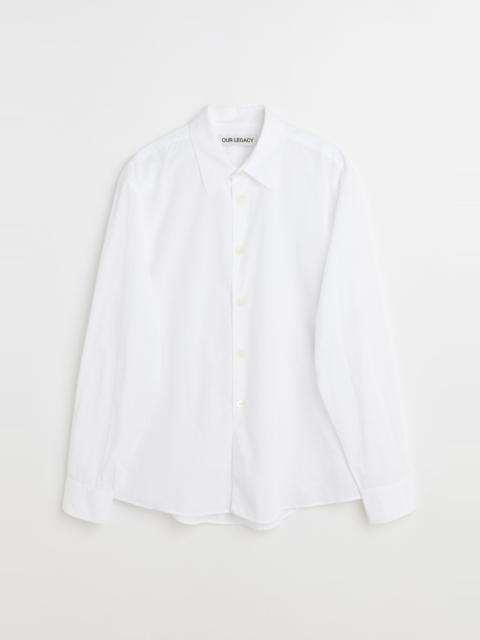 Beyond Shirt White Liquid Poplin