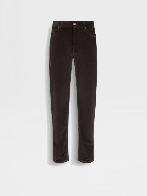 DARK BROWN CASHCO ROCCIA JEANS