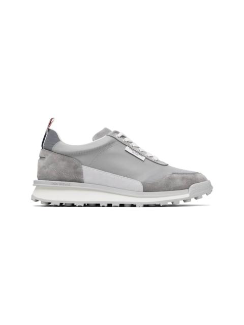 Gray Tech Nylon Alumni Sneakers