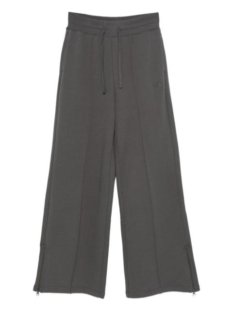 elastic-waistband track  pants