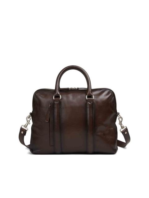 Quentin leather briefcase bag