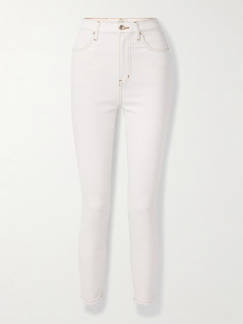 + Carolina Herrera The Taper High-rise Skinny Jeans