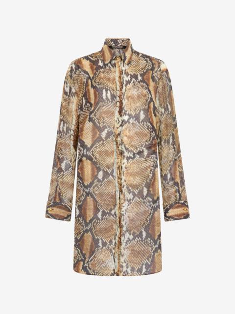 Python Print Shirt Dress