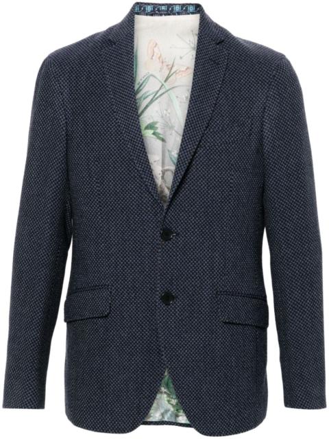 single-breasted blazer