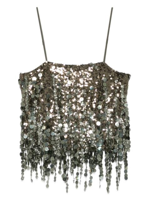 sequin top
