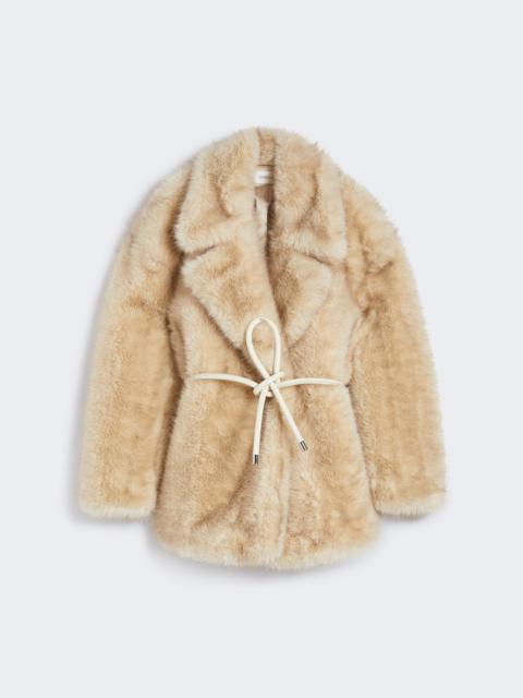 ROSARIA Belted heavy jacket