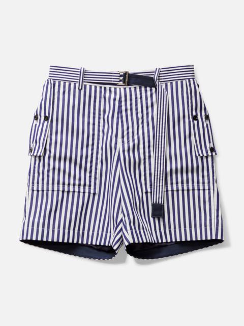 THOMAS MASON COTTON POPLIN SHORTS