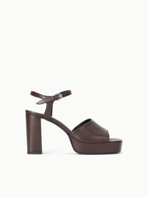 STAUD JODIE PLATFORM HEEL ESPRESSO