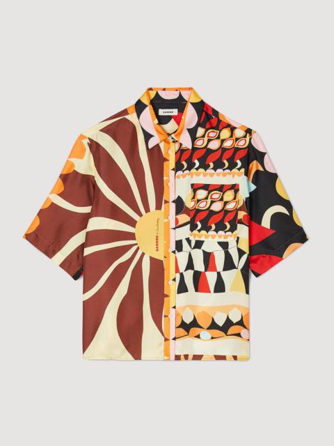 FLOATY PATTERNED SHIRT