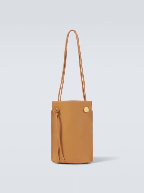 Pebble Dice leather shoulder bag